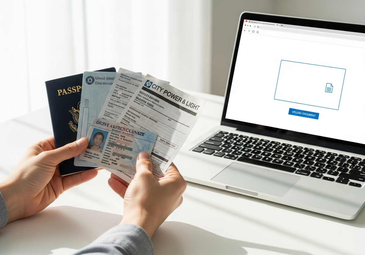Document Upload Requirements for Casino KYC